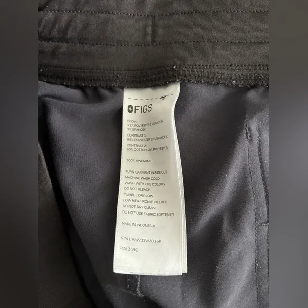 FIGS Zamora Scrub Pants Size XL - Image 3