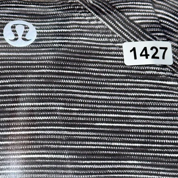 Lululemon Size 4 Nulu Wee Are From Space Black Grey Cool Racerback II Tank Top - Image 7