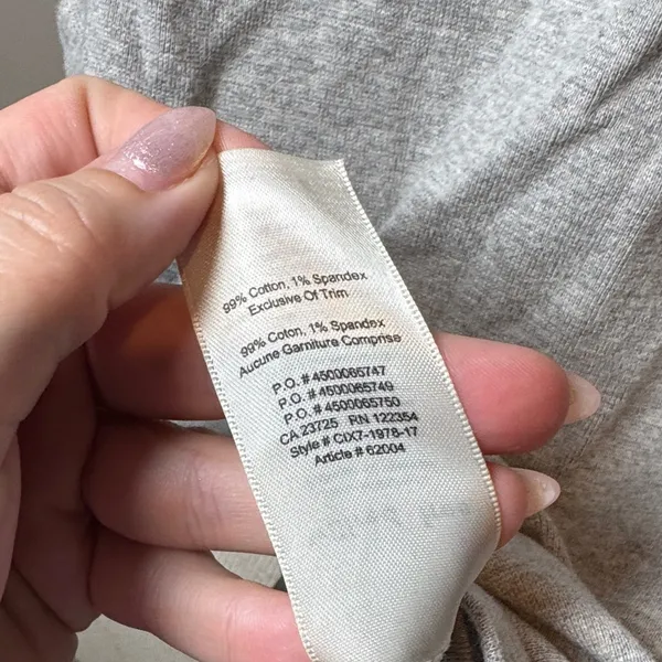 Aritzia Wilfred free Light Gray Tank Top - Image 3