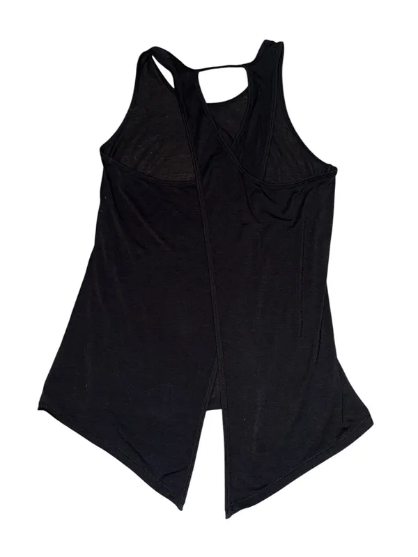 Athleta Essence Tie Back Tank in black women’s size XS - Image 2