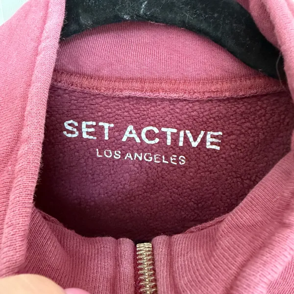 Set Active Heavyweight Half-Zip Sweatshirt - Image 6