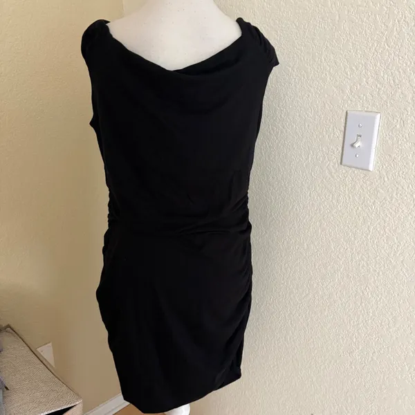 REFORMATION Raydon Knit Black Off‎ The Shoulder Dress Size XL - Image 5