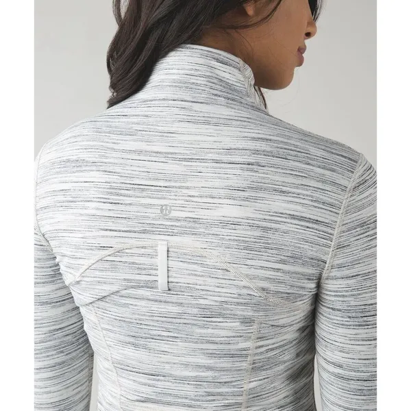 Lululemon Size 6 Define Jacket Space Dye Camo White Silver Spoon Luon‎ Stretch - Image 2