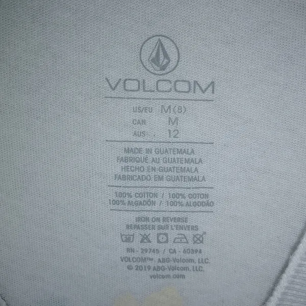 Volcom M The Volcom Stone Off the Island Enchanted Top in White - Image 4