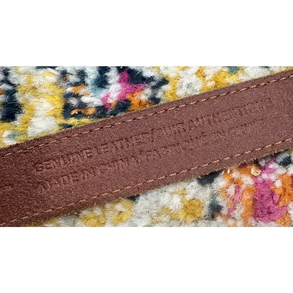 EXPRESS Genuine Leather Belt Minimalist Streetwear Size S/P - Image 3
