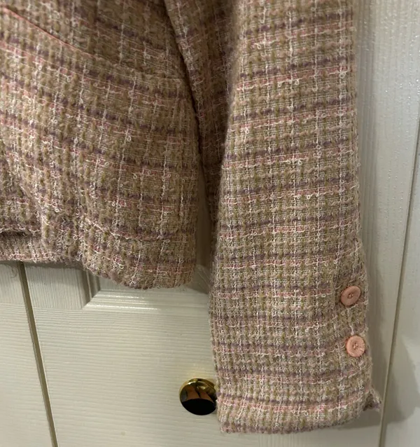 XOXO Vintage tweed blazer - Image 5