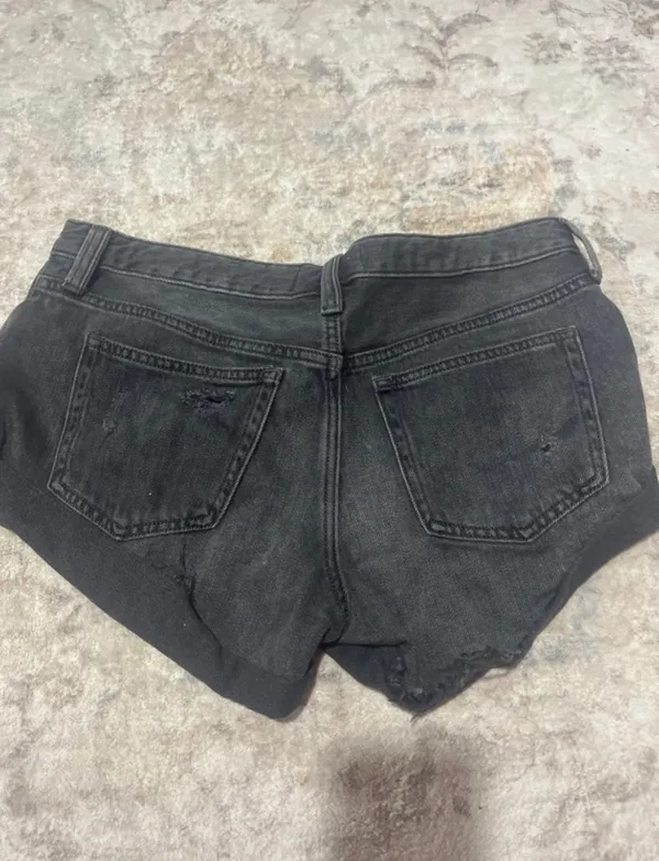 We The Free Black Jean Shorts - Image 2