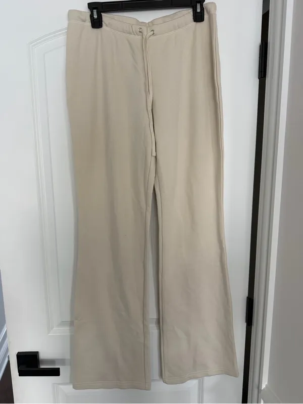 Skims Drapey French Terry Straight Leg Sweatpants - Image 2