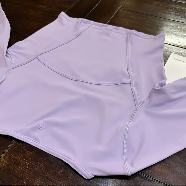 NWT Lululemon Waist-Seamed Nulu Long-Sleeve Shirt - Lilac Ether - 6 - Image 9