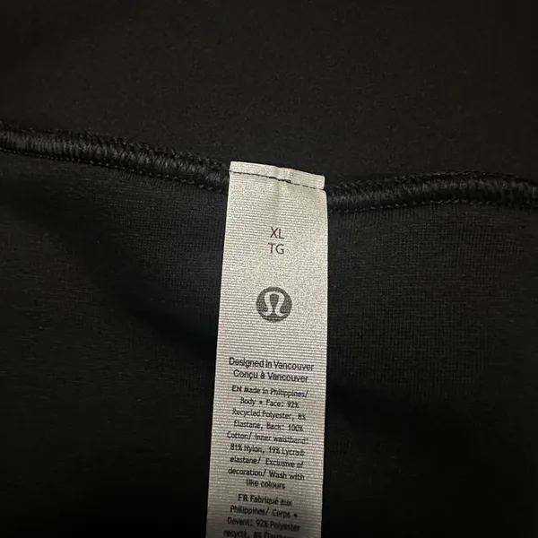 Lululemon Scuba High Rise Mini Skirt Velvet NWT Size XL (BLACK) LW8AL9S - Image 11