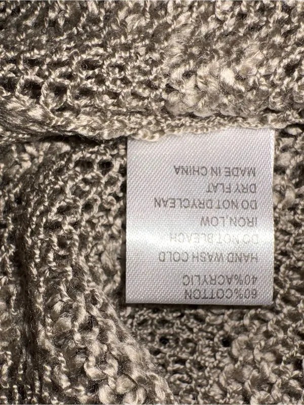 POL Lightweight Open Knit Sweater Medium - Image 6