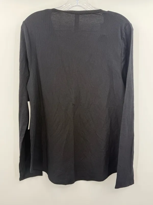 Athleta NWT Women’s Wind Down Black Sleep Top Size Large - Image 2