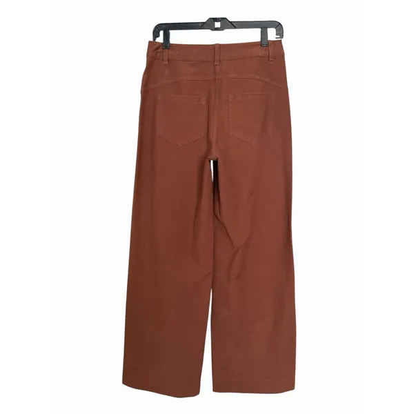 LULULEMON City Sleek 5 Pocket Wide Leg Pant Sz 28 Utilitech Women #JJJ7-3 - Image 3