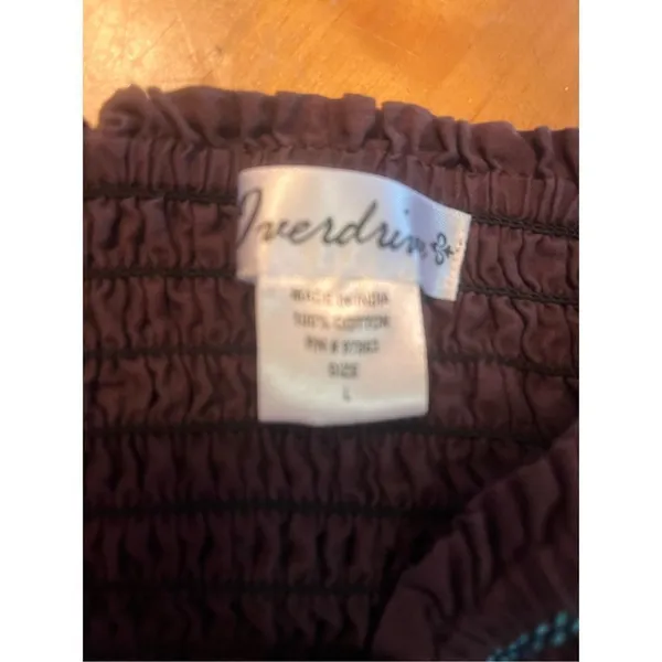 Overdrive pull on skirt, size large ￼(1660) Brown - Image 4