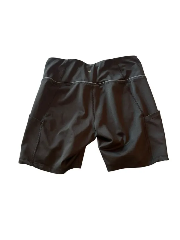 Layer 8 Black Womens Bike Shorts - Image 2