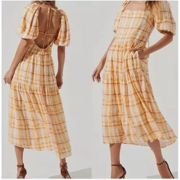Astr The Label Ilana Midi Dress‎ Size Medium New with Tags - Image 2