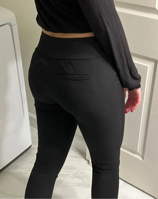 Loft Black Trousers - Image 2