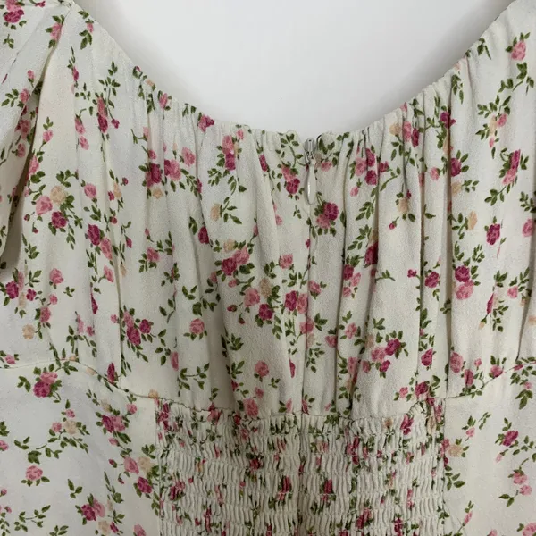 Reformation Corbin Floral Mini Dress Womens Size 8 - Image 6