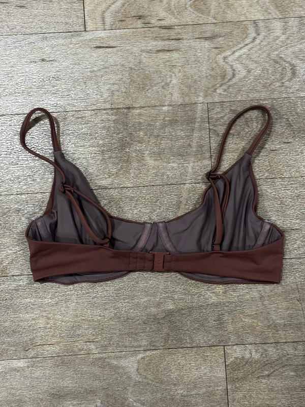 Blackbough Swim Bikini Set Cocoa Brown Willow Top & Maui Bottoms Size Medium - Image 6