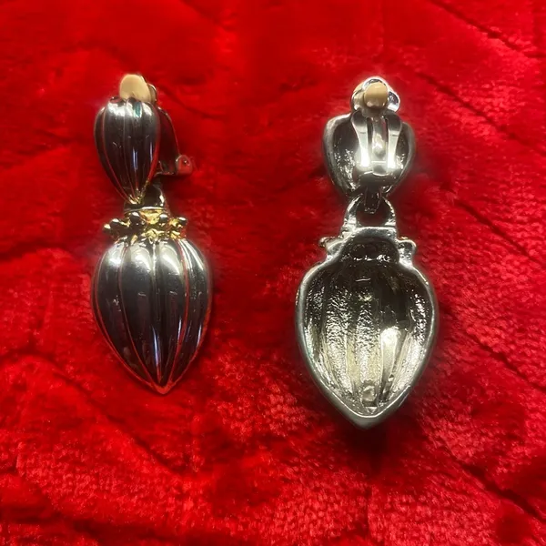 🛍DANGLE EARING AS DHOWN 2” DROP.🛍 - Image 3