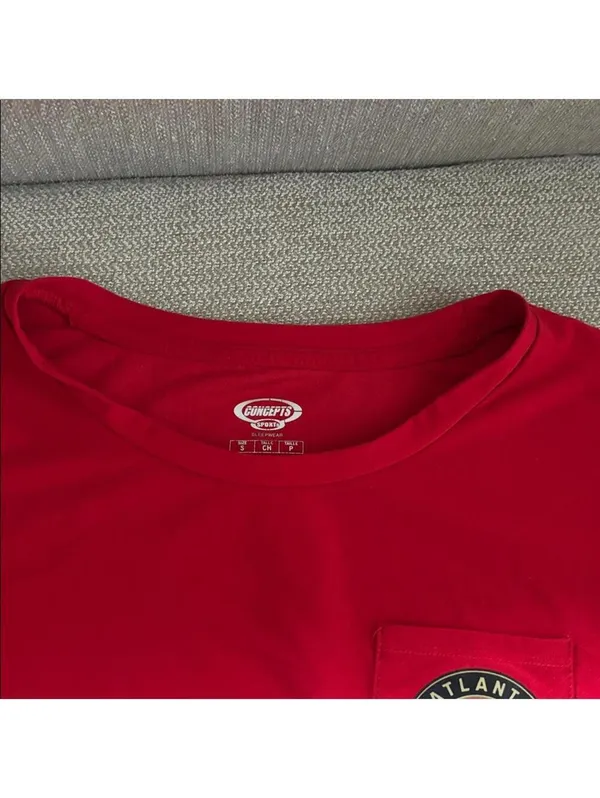Atlanta United Red T-Shirt Super Soft MLS Soccer Club Futballl football - Image 2