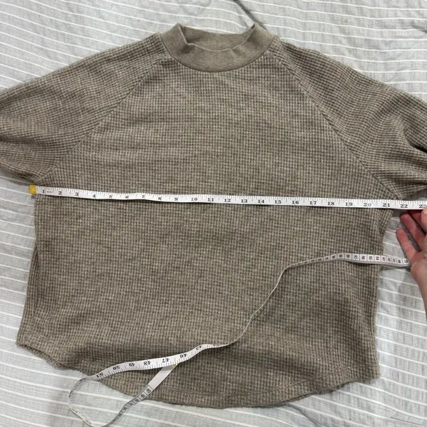 Madewell‎ wafflestitch sweater Medium - Image 6