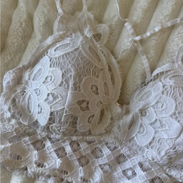 Altar'd State White Lace Bralette - Women Intimates & Sleepwear - Image 2