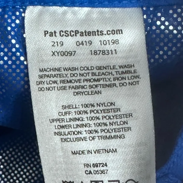 Columbia Omni Heat Kids Youth Blue Snow Pants Ski Size Small (8)‎ Pock Gorpcore - Image 7