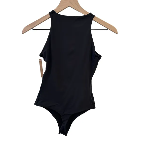 Skims Fits Everybody High Neck Bodysuit Onyx Size Small NWT - Image 8