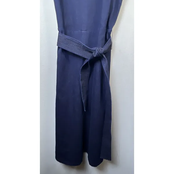 Banana Republic denim y2K blue Jean Dress Belt 10 bohemian retro career y2k - Image 4