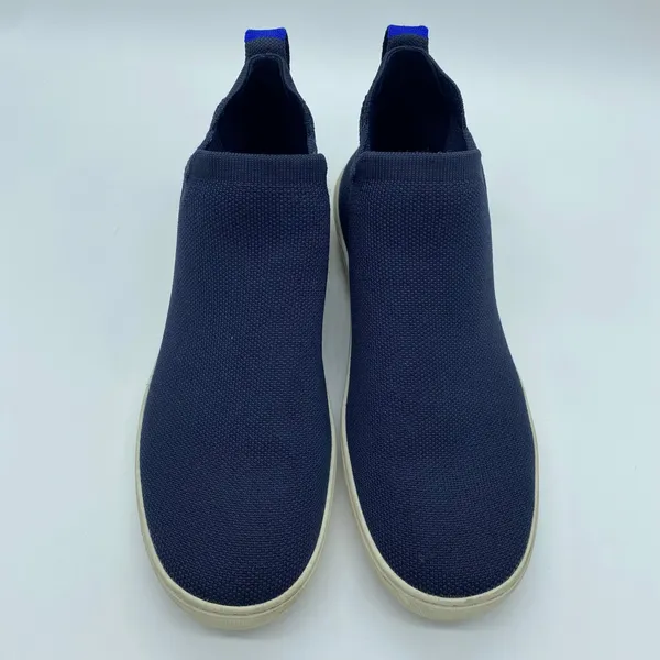 Rothy's Navy Blue Chelsea Boots Slip On Comfort Easy Nightfall Women's size 9 - Image 6