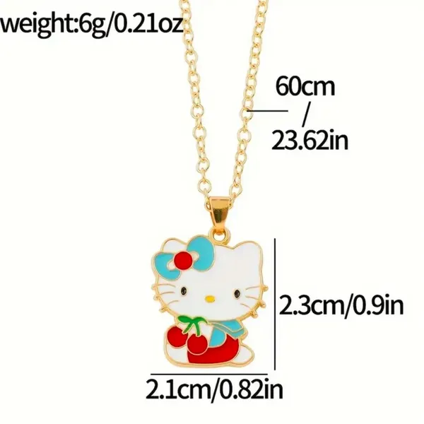 Hello Kitty Adorable Pendant “18 inch Necklace - Image 4