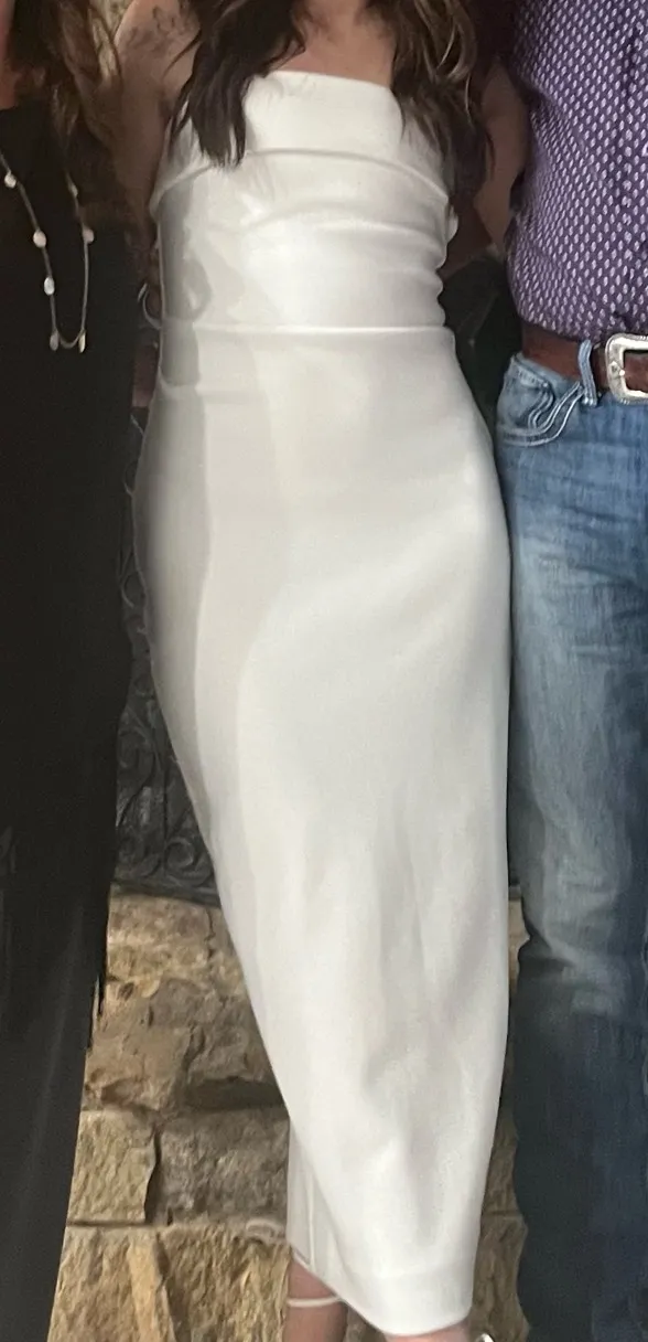 ZARA Dress White - Image 4