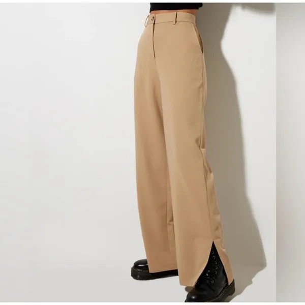 Motel‎ Rocks Gege Trouser Almond Size M /32L NWT - Image 3