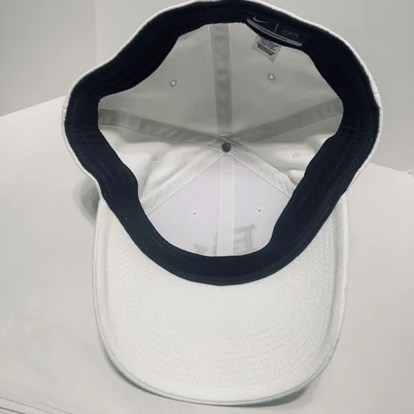 Nike Baylor Bears Fitted Baseball‎ Cap Hat White Green BU Logo Legacy 91 - Image 5