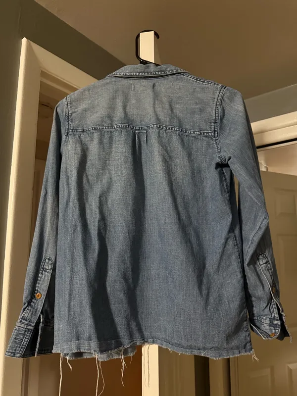 Madewell Blue Denim Shirt - Image 2