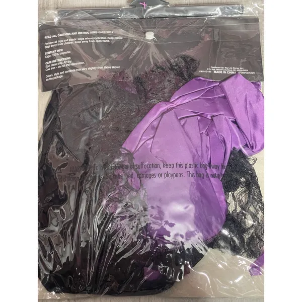 Unisex Adults Hooded Cloak Lace Cape for‎ Halloween Cosplay Costumes Party Prop - Image 2