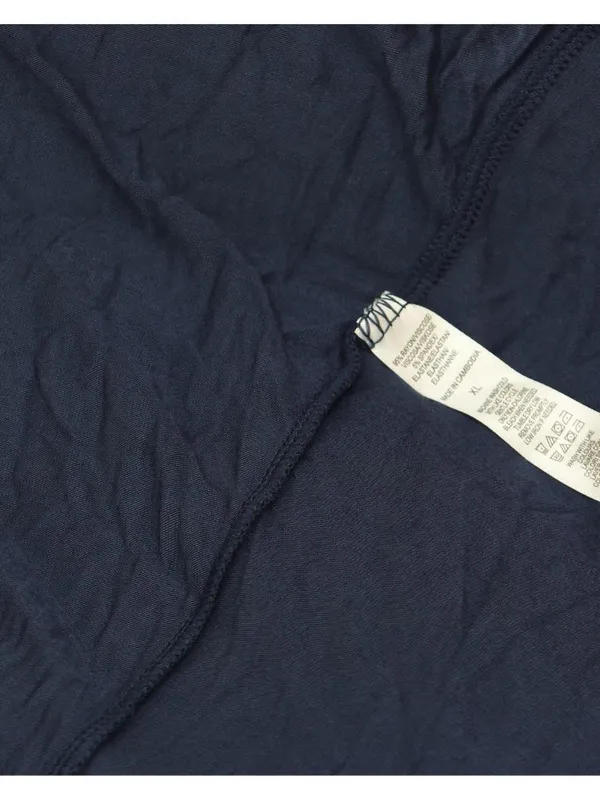 Cuddl Duds Womens Soft Stretch Knit Lounge Dress A694382 Dress Blue XL - Image 4