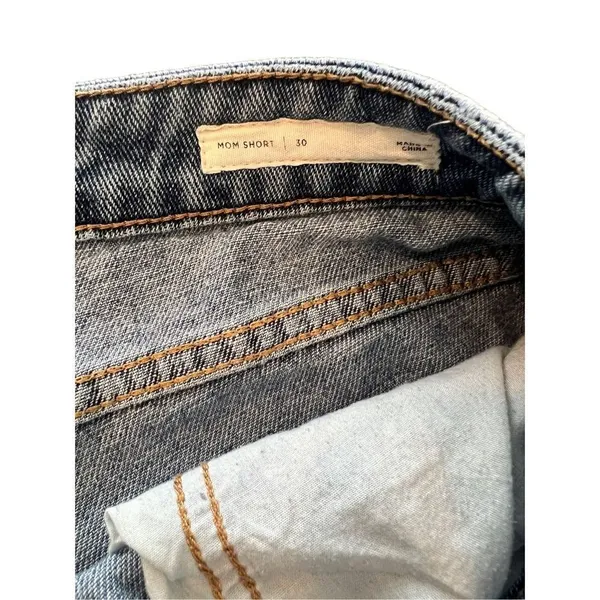 PACSUN distressed High rise mom shorts size 30 - Image 4