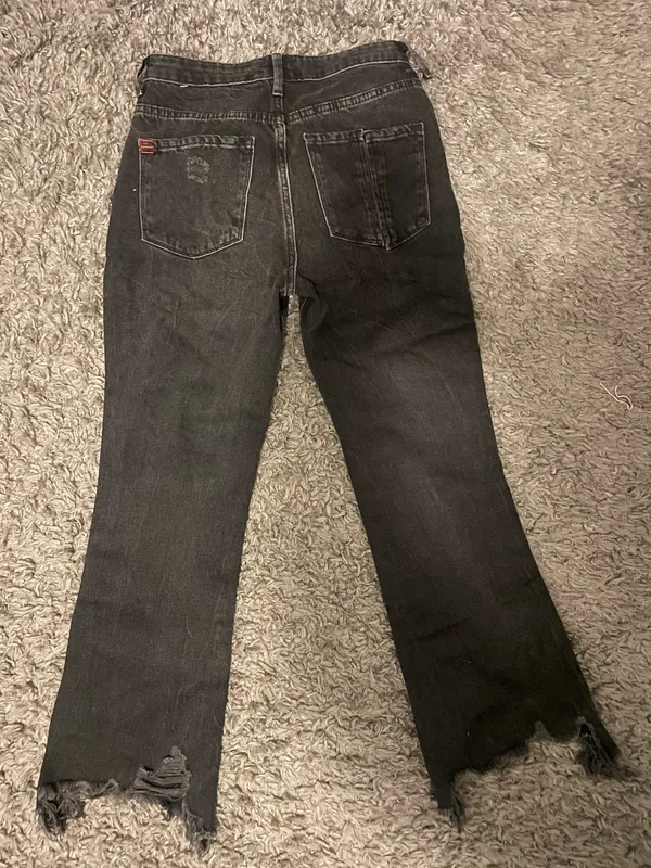 Black Ripped Jeans - Image 2