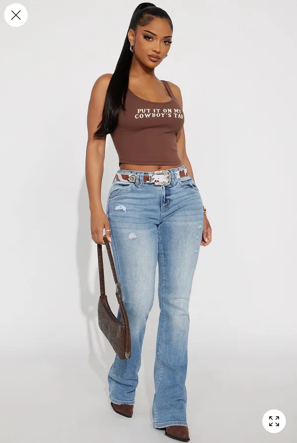 Top, cowboy Brown - Image 2