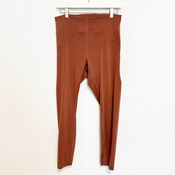 Lululemon InStill‎ Tight Size 10 Ancient Copper SmoothCover Pilates Sporty Yoga - Image 4