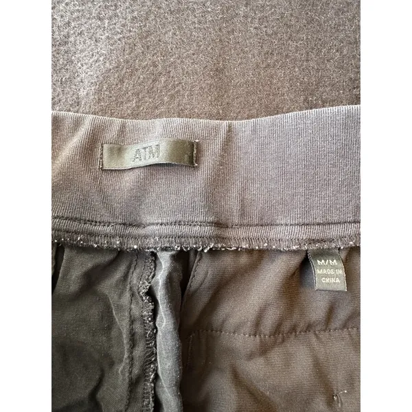 ATM Jogger Pants Womens Medium Cargo Pants‎ Black - Image 4