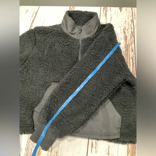 RVCA SHERPA HALF ZIP‎ PULL OVER JACKET - Image 5