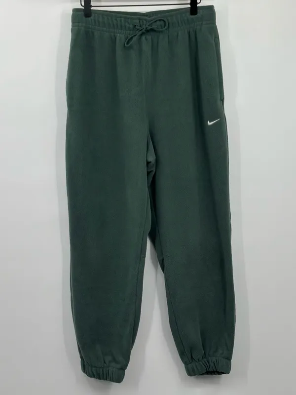 Nike Therma-FIT One Women’s Loose‎ Fleece Pants Green Sweatpants Size Medium - Image 3