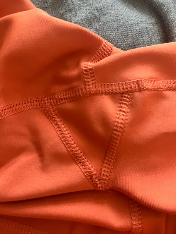 90 Degree by Reflex Leggings Burnt Orange - Image 6