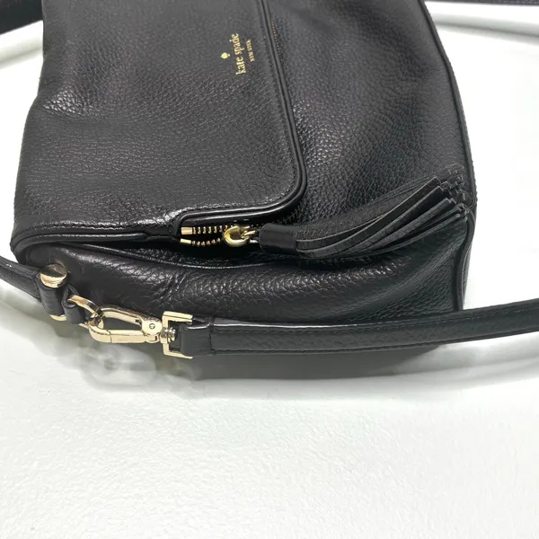 Kate Spade Miri Chester Street Black Pebbled Leather Shoulder Crossbody Bag - Image 11