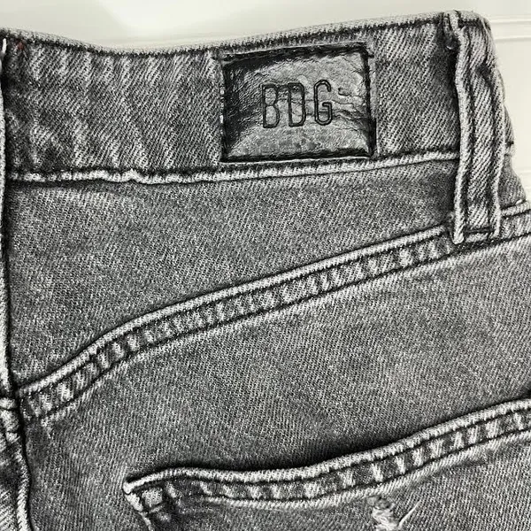 BDG Urban Outfitters Stretch High Rise Flare Jeans Black Size 25 Streetwear Chic - Image 3