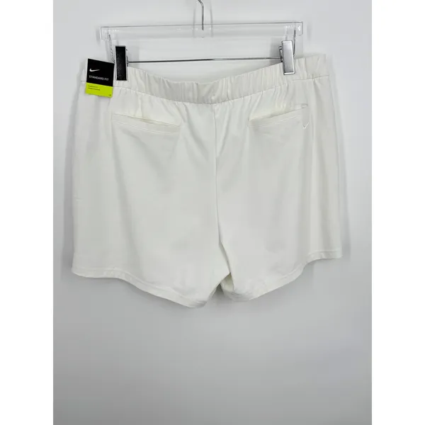 Nike Dri-Fit Flex golf shorts women's 2XL standard fit performance white NEW - Image 3