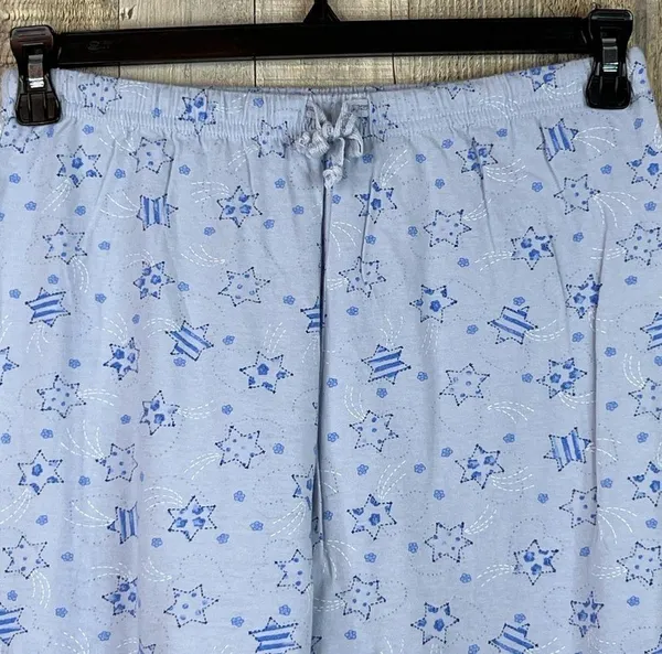 Personal Identity 2-pc Small PJ Set Top & Pants A Star Design Drawstring… - Image 9